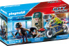 Playmobil City Action - Politi-Motorcykel Og Pengerøver - 70572