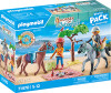 Playmobil Horses Of Waterfall - Stranden - Amelia Og Ben - 71470