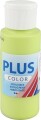 Plus Color Hobbymaling - Akrylfarve - Limegrøn - 60 Ml