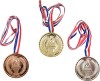 Pocket Money - Medaljer 3-Pak - Guld Sølv Bronze