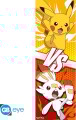 Pokemon Door Poster - Pikachu And Scorbunny - 53X158 Cm
