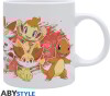 Pokemon Mug Fire Starters - White - 320 Ml