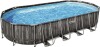 Bestway - Power Steel Oval Pool - 732X366X122 Cm - 5611T