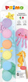 Primo - Plakatmaling 6 Bøtter 25 Ml - Pastel
