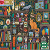 Eeboo Puslespil - 1000 Brikker - Alkymistens Kabinet
