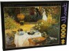 Puslespil Med 1000 Brikker - Claude Monet - The Luncheon