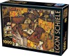 Puslespil Med 1000 Brikker - Egon Schiele - Crescent Of Houses