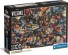 Clementoni - Disney Villains 2026 Impossible Puzzle - 1000 Brikker