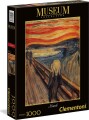 Clementoni Puslespil - Museum Collection - Munch - 1000 Brikker