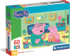 Clementoni - Peppa Pig Puzzle - Gurli Gris Puslespil - 60 Brikker