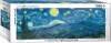 Puslespil Med 1000 Brikker - Vincent Van Gogh - Stjerneklar Nat