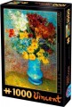 Puslespil Med 1000 Brikker - Vincent Van Gogh - Blomster I Blå Vase