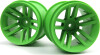 Quantum2 Xt 28In Wheel Green2Pcs - Mv150423 - Maverick Rc