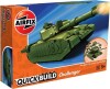 Airfix - Quick Build - Challenger Tank - Green - J6022