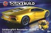 Quickbuild Lamborghini Aventsdor - Gul - J6026