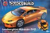 Airfix - Quickbuild Lamborghini Huracan Evo Bil Byggesæt - J6058