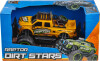 Fjernstyret Bil Med Lys - Raptor Dirt Stars - 1 12 - Gul