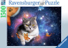 Ravensburger Puslespil - Cats In Space - 1500 Brikker