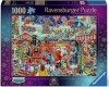 Ravensburger Puslespil - 1000 Brikker - Jul No29 Limited Edition