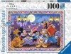Disney Puslespil - Mickey Og Minnie Mosaic - 1000 Brikker - Ravensburger