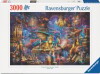 Ravensburger Puslespil - 3000 Brikker - Dragebibliotek