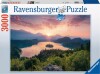 Ravensburger Puslespil - Lake Bled Slovenia - 3000 Brikker