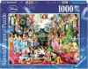 Disney Julepuslespil - All Aboard For Christmas - 1000 Brikker -