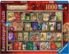 Ravensburger Puslespil - The Christmas Library - 1000 Brikker