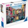 Ravensburger Puslespil - 1000 Brikker - Burano Kanalen I Venedig