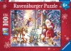 Ravensburger Julepuslespil - Jul I Skoven - 100 Brikker