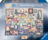 Julepuslespil - Crazy Cats - 1000 Brikker - Ravensburger