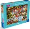 Disney Julepuslespil - Christmas - 1000 Brikker - Ravensburger