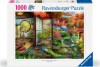 Ravensburger Puslespil - Kyoto Japanese Garden Teahouse - 1000 Brikker