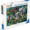 Ravensburger Puslespil - Koalas In A Tree - 500 Brikker