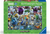 Minecraft Puslespil - Mobs - 1000 Brikker - Ravensburger