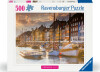 Ravensburger Puslespil - Sunset In Copenhagen - 500 Brikker