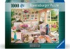 Ravensburger Puslespil - The Tea Shed - 1000 Brikker