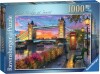 Ravensburger Puslespil - Tower Bridge At Sunset - 1000 Brikker