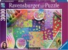 Ravensburger Puslespil - 3000 Brikker - Puzzles On Puzzles