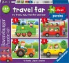 Ravensburger Puslespil - Travel Far - My First Puzzles - 4 Stk
