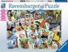 Ravensburger Puslespil - 1000 Brikker - Dyr