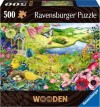 Ravensburger Puslespil - Natur Have - Wooden - Træ - 500 Brikker