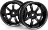 Rays Gram Lights 57S-Pro Gloss Black 6Mm - Hp160483 - Hpi Racing