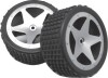 Rear Tire No Foam - L959-200 - Wltoys