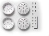 Rear Wheels Sets 22Mm Width White - 56542 - Tamiya