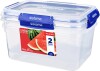 Sistema - Klip It Plus Opbevaringsboks - Rectangle - 3 35 L - 2-Pak