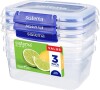 Sistema - Klip It Plus Opbevaringsboks - Rectangle - 1 L - 3-Pak