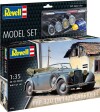 Revell - Typ 320 W142 Cabriolet Model Byggesæt - 1 35 - 63354