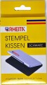 Rheita Stempelpude 12 2 X 8 4 X 1 4 Cm - Sort
