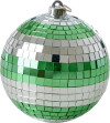 Rice - Disco Ball - Dark Green And Silver - Medium